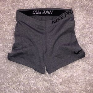 Gray Nike Pros